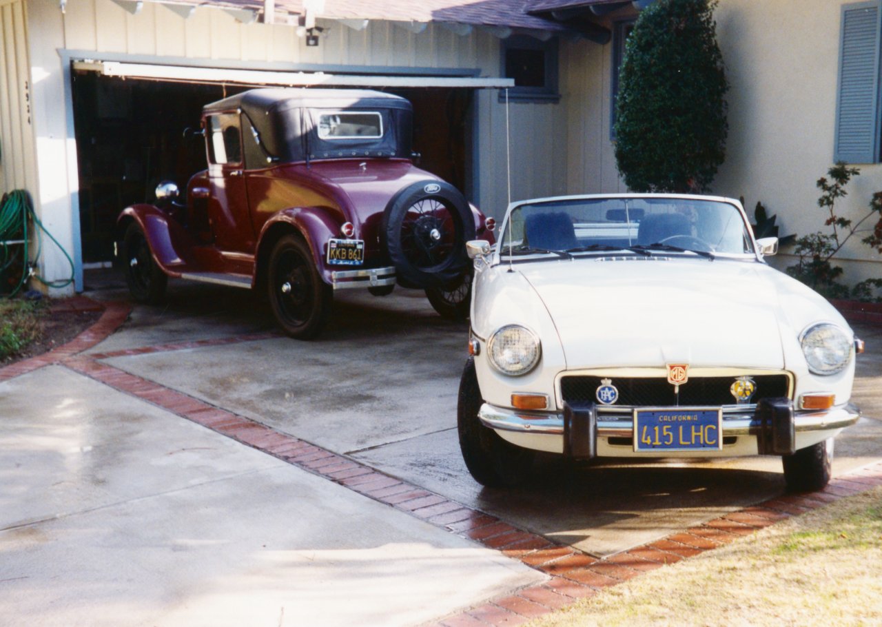 Adrians cars- MG at Markridge 3